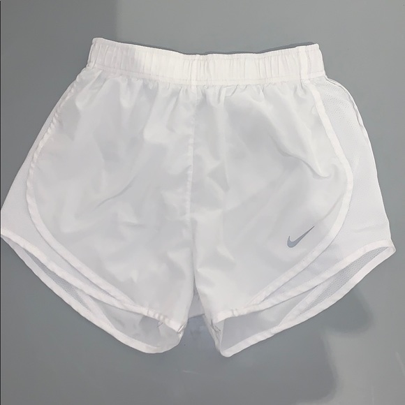 Nike Pants - Nike white running shorts